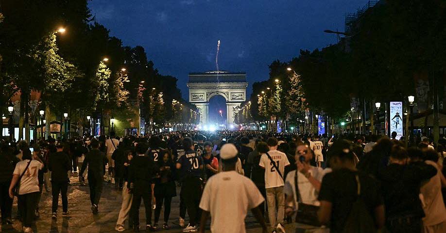 Paris dans le chaos : incendies, pillages et affrontements à l’approche de la finale de Ligue des champions